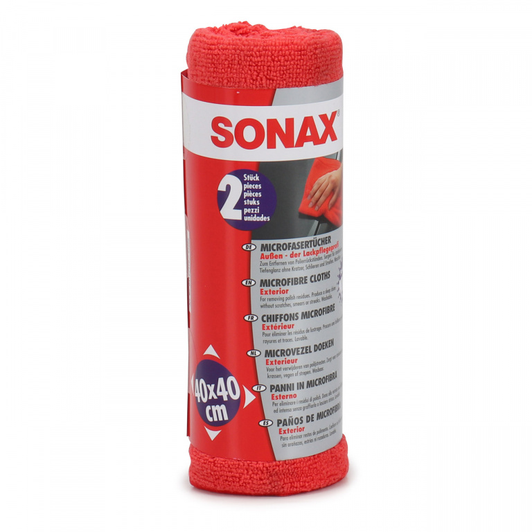 Sonax Set 2 Buc Laveta Microfibra Curatare Exterioara 416241