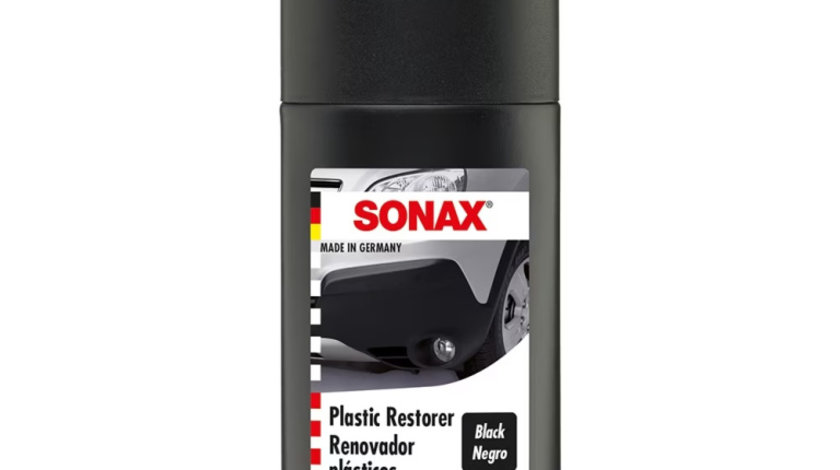 Sonax Soluție Pentru Intreținerea Suprafețelor Din Plastic Exterioare 100ML 409100