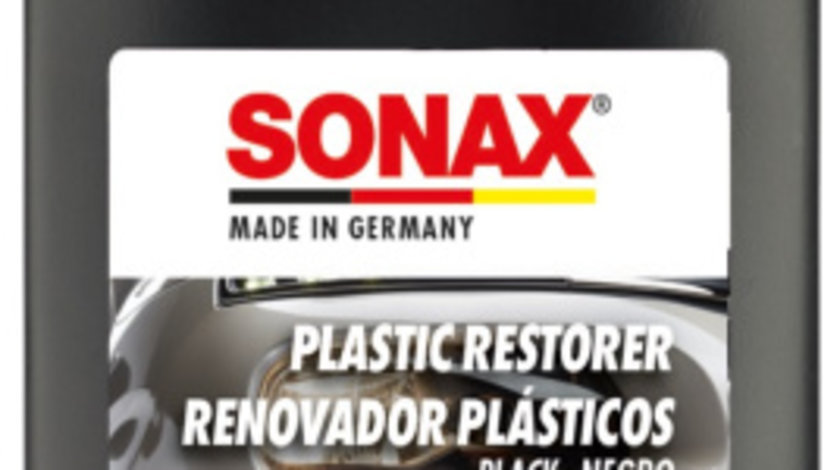 Sonax Soluție Pentru Intreținerea Suprafețelor Din Plastic Exterioare 100ML 409100