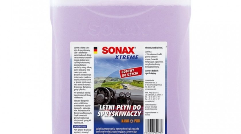 Sonax Solutie Parbriz Vara Aroma Energizant 4056554002775 4L