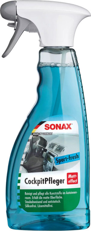 Sonax Solutie Pentru Curatarea Suprafetelor Din Plastic Efect Mat Aroma Sport-Fresh 500ML 357241