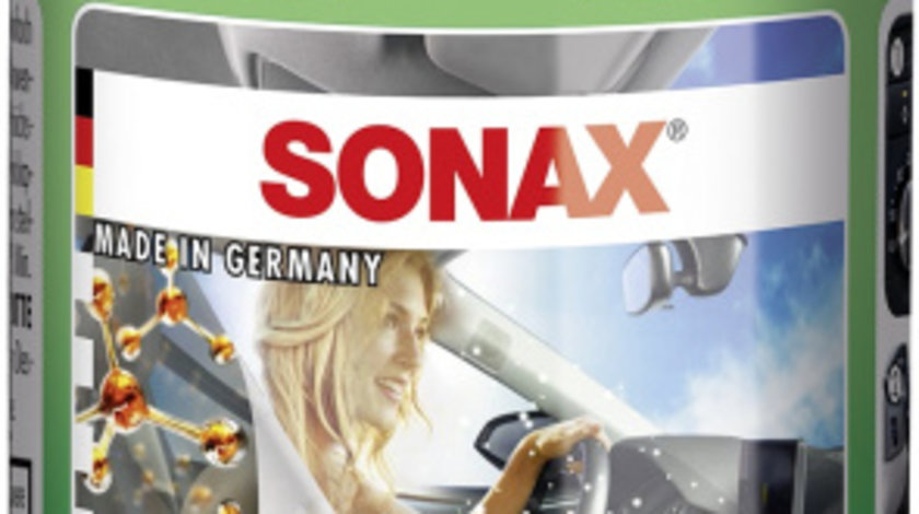 Sonax Spray Curatat Instalatie Ac Aer Aid Anti-Bacterial Apple Fresh 100ML 323200