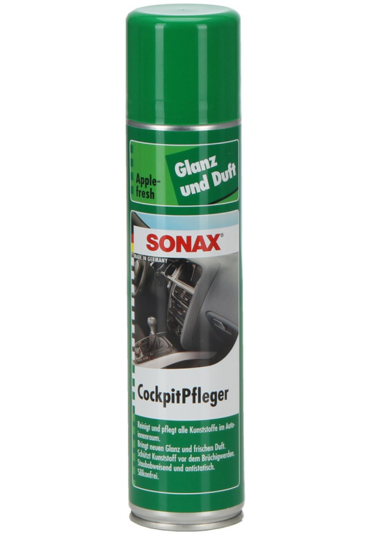 Sonax Spray Intretinere Suprafete Plastic Si Bord Apple-Fresh 400ML 344300