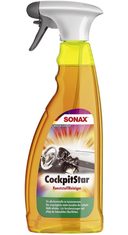 Sonax Star Soluție Pentru Curățarea Suprafețelor Din Plastic 750ML 249400