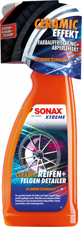 Sonax Xtreme Ceramic Reifen + Felgen Detailer Solutie Curatat Si Intretinere Anvelope Ceramica 750ML 350400