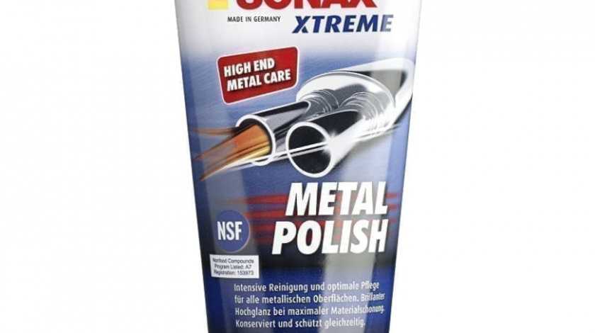 Sonax Xtreme Polish Pentru Suprafețe Metalice 150ML 204100