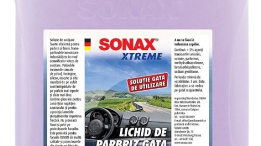 Sonax Xtreme Soluție De Parbriz Vara Gata De Utilizare 4L 272405