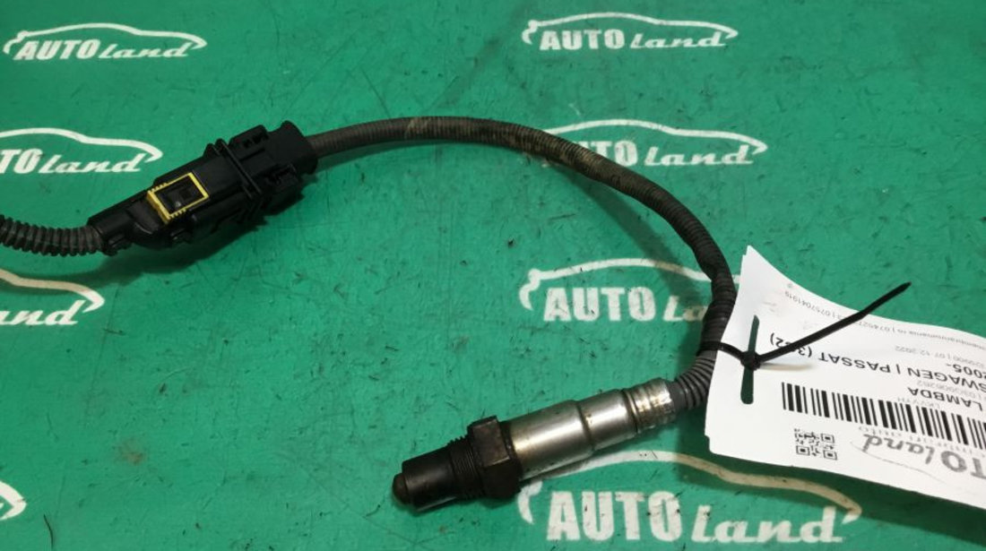 Sonda Lambda 03g906262 0281004020 Volkswagen PASSAT 3C2 2005