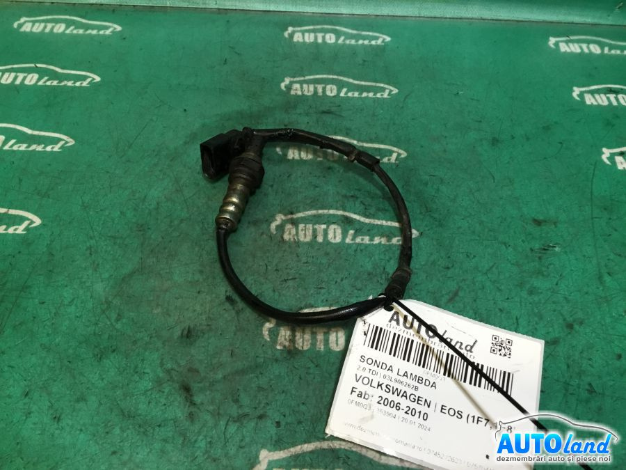 Sonda Lambda 03l906262b 2.0 TDI Volkswagen EOS 1F7,1F8 2006-2010