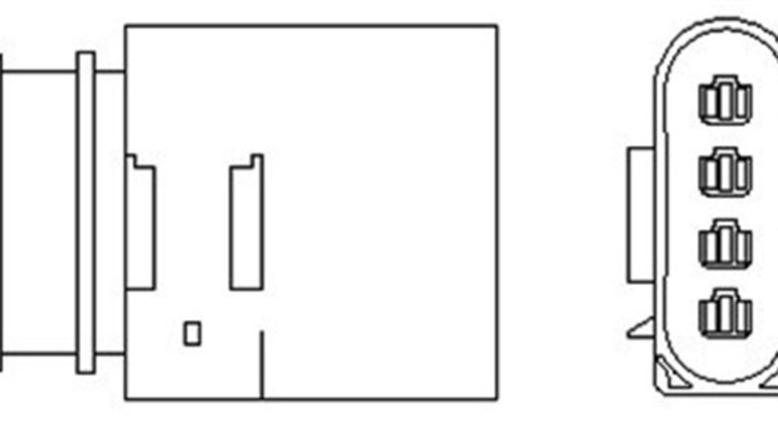 Sonda Lambda (466016355001 MAGNETI MARELLI) AUDI,SEAT,SKODA,VW