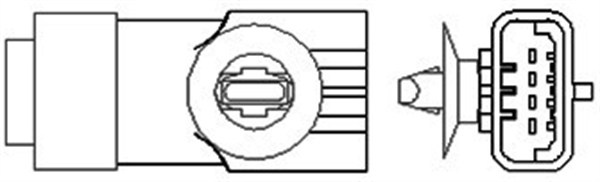 Sonda Lambda (466016355006 MAGNETI MARELLI) RENAULT