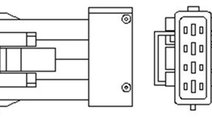 Sonda Lambda (466016355018 MAGNETI MARELLI) Citroe...