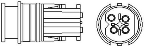 Sonda Lambda (466016355025 MAGNETI MARELLI) MERCEDES-BENZ