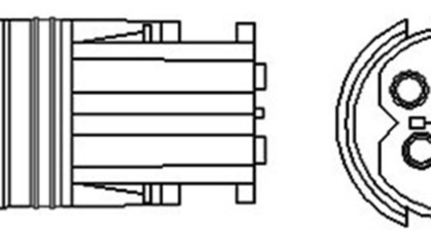 Sonda Lambda (466016355025 MAGNETI MARELLI) MERCEDES-BENZ