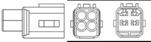 Sonda Lambda (466016355027 MAGNETI MARELLI) Citroen,PEUGEOT,TOYOTA