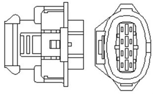 Sonda Lambda (466016355032 MAGNETI MARELLI) OPEL