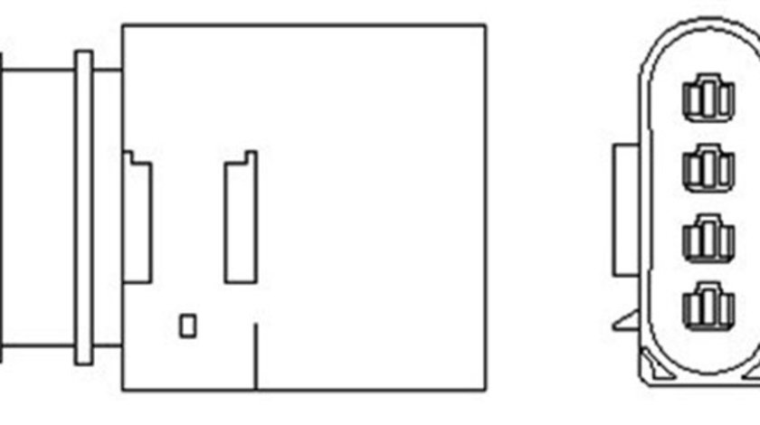 Sonda Lambda (466016355033 MAGNETI MARELLI) AUDI,SKODA,VW
