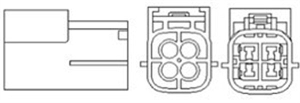 Sonda Lambda (466016355042 MAGNETI MARELLI) HYUNDAI,KIA