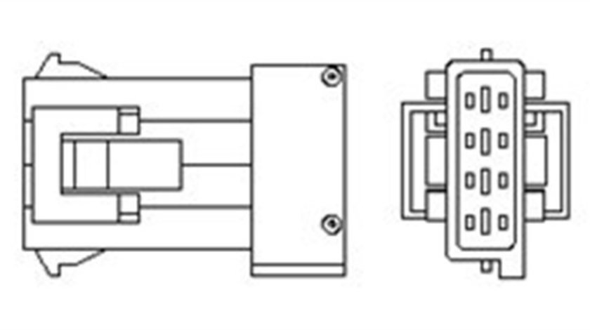 Sonda Lambda (466016355043 MAGNETI MARELLI) Citroen,FIAT,PEUGEOT