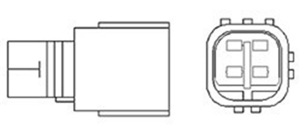 Sonda Lambda (466016355046 MAGNETI MARELLI) LEXUS,TOYOTA