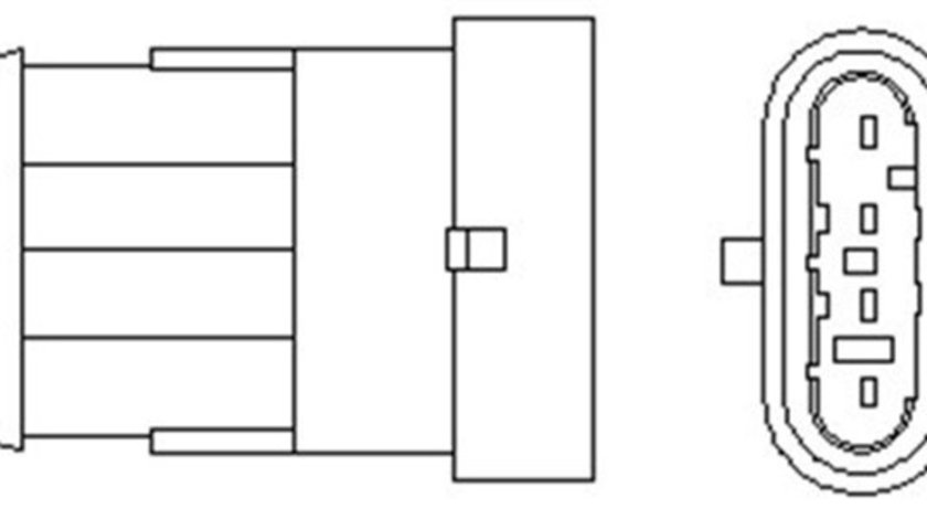 Sonda Lambda (466016355049 MAGNETI MARELLI) ALFA ROMEO,FIAT