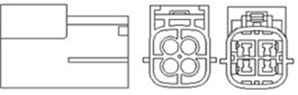 Sonda Lambda (466016355051 MAGNETI MARELLI) NISSAN