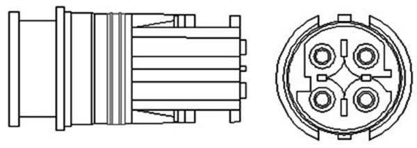 Sonda Lambda (466016355060 MAGNETI MARELLI) MERCEDES-BENZ