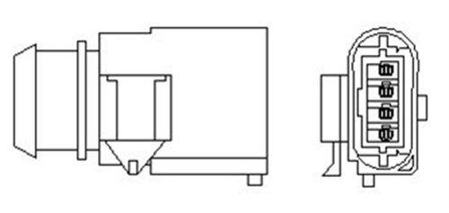 Sonda Lambda (466016355077 MAGNETI MARELLI) SEAT,SKODA,VW