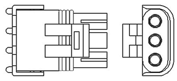 Sonda Lambda (466016355088 MAGNETI MARELLI) CHEVROLET,RENAULT,TOYOTA