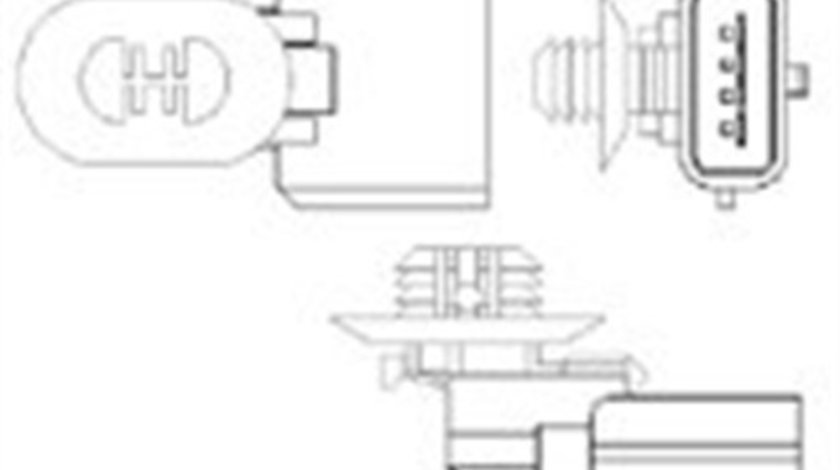 Sonda Lambda (466016355109 MAGNETI MARELLI) DACIA,RENAULT