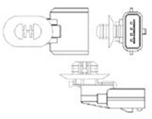 Sonda Lambda (466016355114 MAGNETI MARELLI) RENAULT