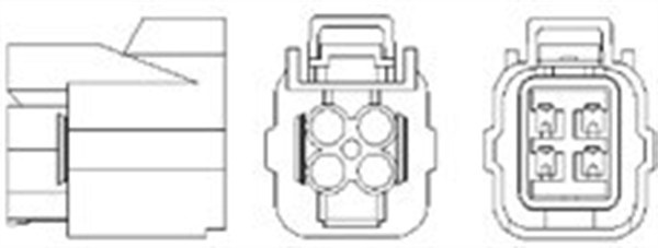 Sonda Lambda (466016355116 MAGNETI MARELLI) HONDA
