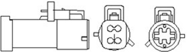 Sonda Lambda (466016355119 MAGNETI MARELLI) FORD