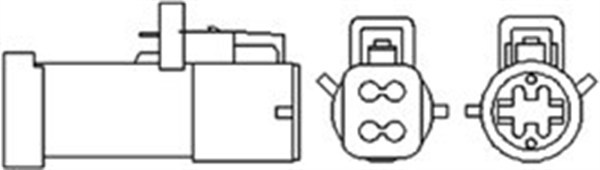 Sonda Lambda (466016355125 MAGNETI MARELLI) FORD,VOLVO