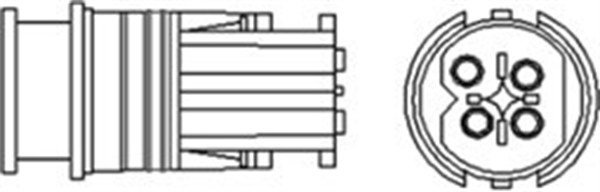 Sonda Lambda (466016355126 MAGNETI MARELLI) MERCEDES-BENZ