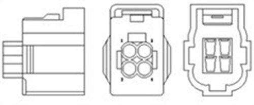 Sonda Lambda (466016355134 MAGNETI MARELLI) MERCEDES-BENZ