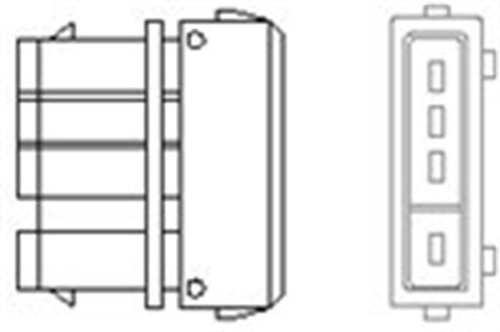 Sonda Lambda (466016355136 MAGNETI MARELLI) SKODA,VW