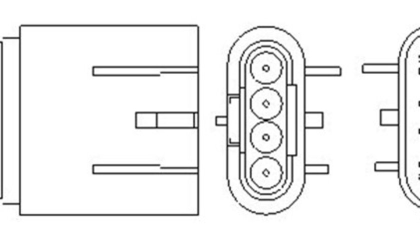 Sonda Lambda (466016355154 MAGNETI MARELLI) ABARTH,ALFA ROMEO,FIAT,FORD,LANCIA