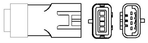 Sonda Lambda (466016355157 MAGNETI MARELLI) DACIA,RENAULT