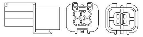 Sonda Lambda (466016355159 MAGNETI MARELLI) CHEVROLET