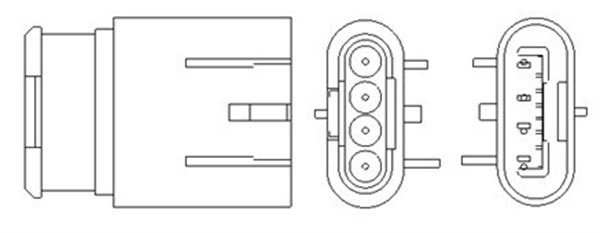 Sonda Lambda (466016355160 MAGNETI MARELLI) ALFA ROMEO,FIAT,LANCIA