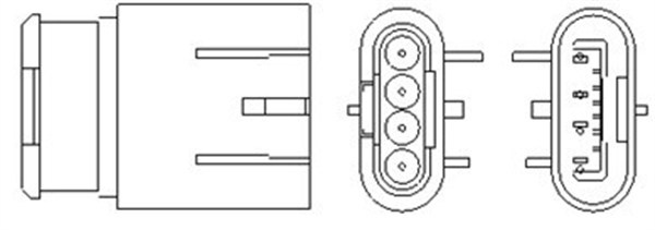 Sonda Lambda (466016355161 MAGNETI MARELLI) FIAT,LANCIA