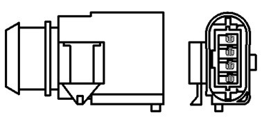 Sonda Lambda (466016355178 MAGNETI MARELLI) SEAT,SKODA,VW