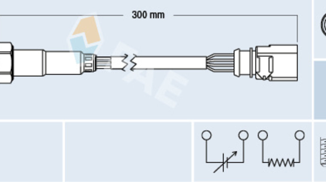 Sonda Lambda (77463 FAE) AUDI,SEAT,SKODA,VW