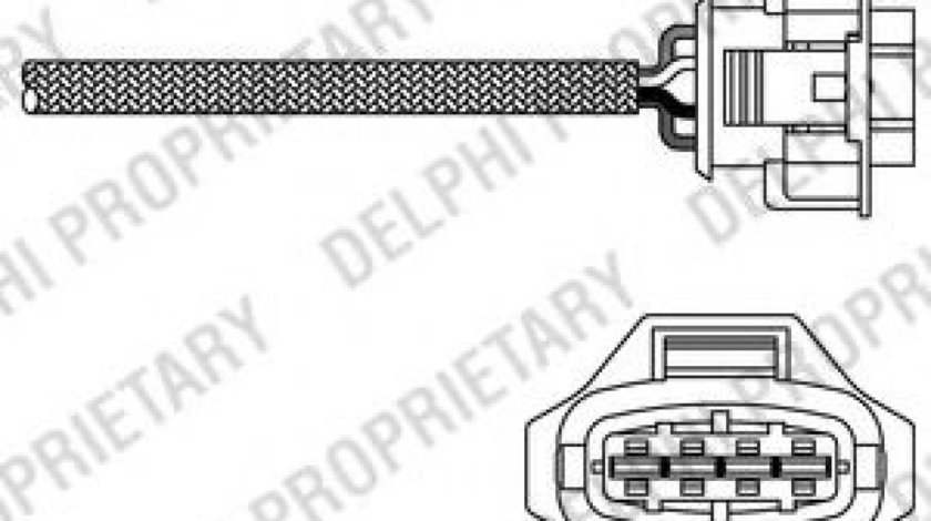 Sonda Lambda ALFA ROMEO 159 (939) (2005 - 2011) DELPHI ES20283-12B1 piesa NOUA