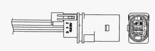 Sonda Lambda AUDI A1 (8X1, 8XK, 8XF) (2010 - 2016) NGK 93525 piesa NOUA