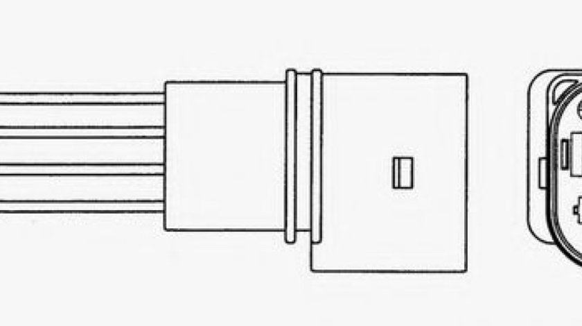 Sonda Lambda AUDI A2 (8Z0) (2000 - 2005) NGK 1825 piesa NOUA