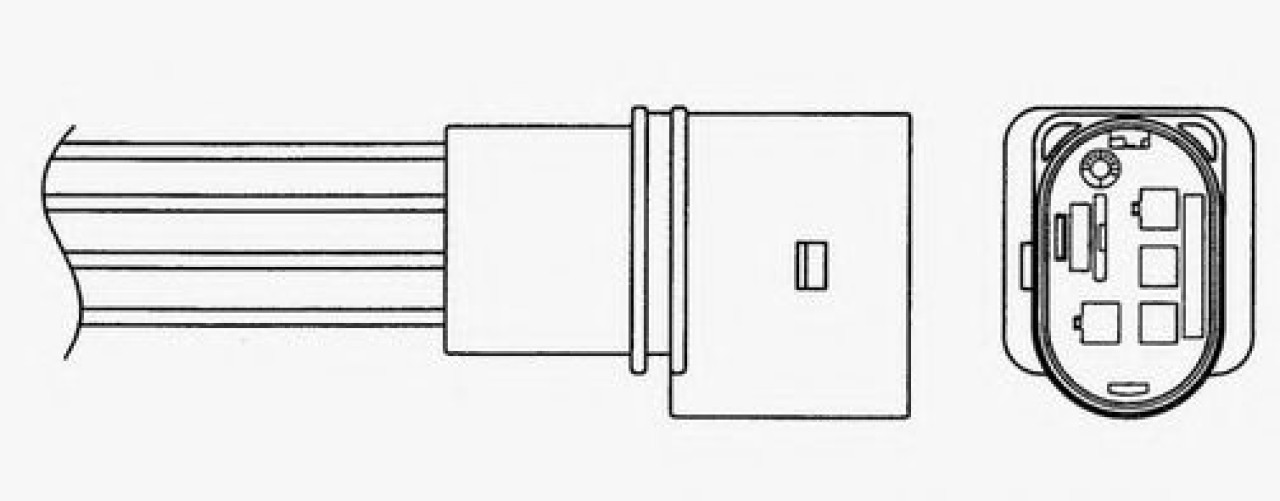 Sonda Lambda AUDI A3 Sportback (8PA) (2004 - 2013) NGK 1851 piesa NOUA