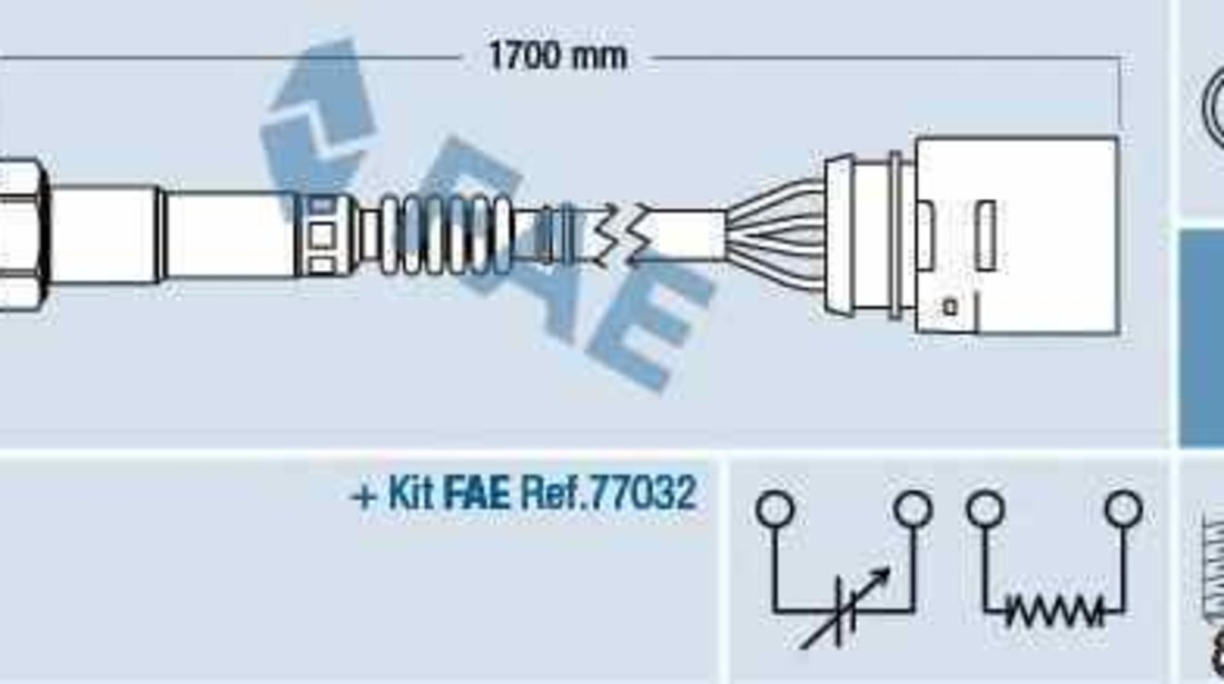 Sonda Lambda AUDI A4 8D2 B5 ENGITECH ENT600016