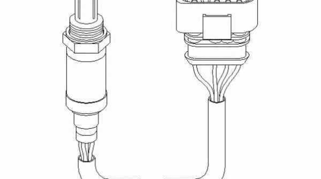 Sonda Lambda AUDI A4 8D2 B5 TOPRAN 111 622